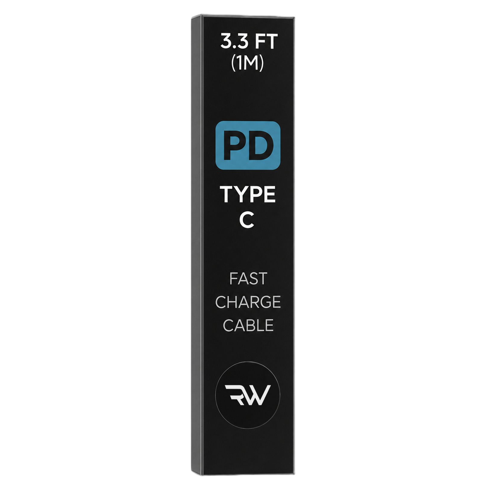 PD Type C Fast Charging Cable 3.3 FT
