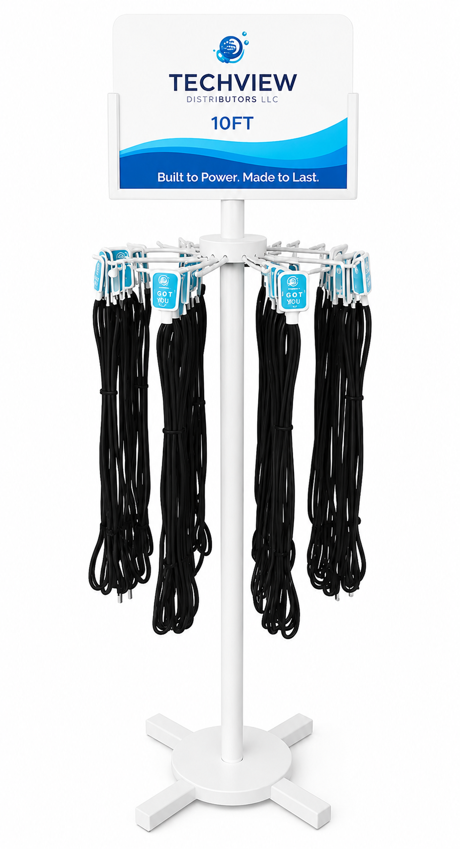 10 FT Cable Display - 48 pieces